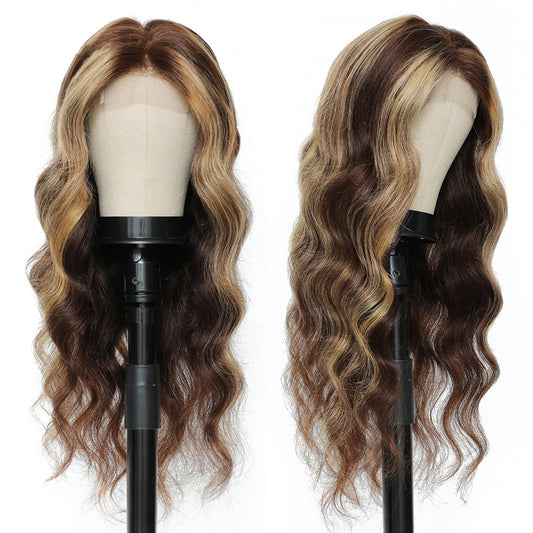 Perruque de cheveux humains