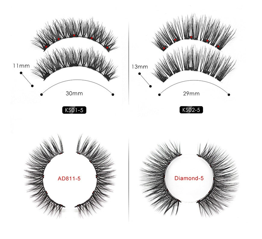 Ensemble de maquillage et liquide pour Eyeliner magnétique