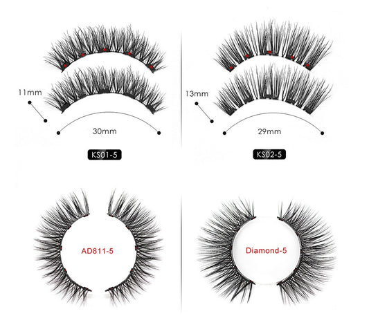 Ensemble de maquillage et liquide pour Eyeliner magnétique