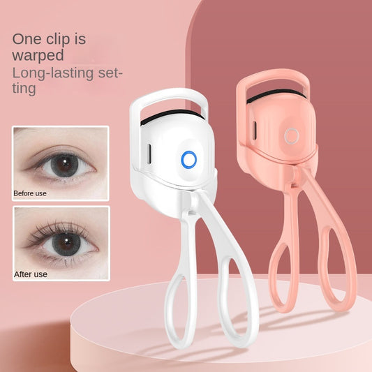 Recourbe-cils électrique portable chauffant pour les cils, boucles de cils longue durée. Recourbe-cils thermique, outils de maquillage, recourbe-cils chauffants(electric heated comb eye lash long lasting eyelashes curls )