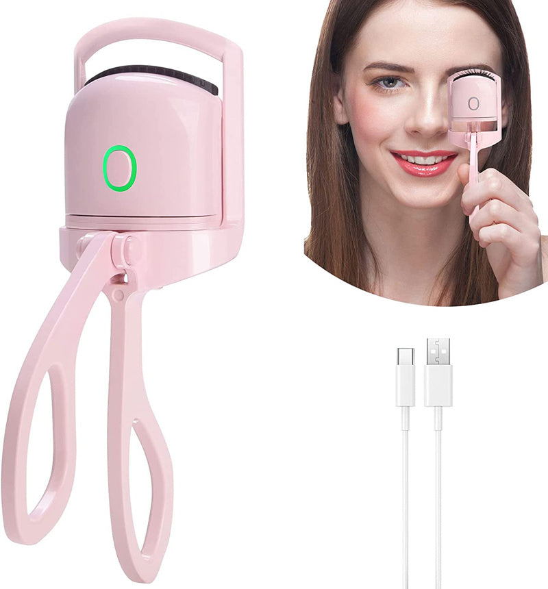 Recourbe-cils électrique portable chauffant pour les cils, boucles de cils longue durée. Recourbe-cils thermique, outils de maquillage, recourbe-cils chauffants(electric heated comb eye lash long lasting eyelashes curls )