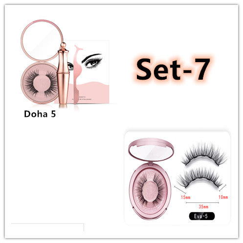 Ensemble de maquillage et liquide pour Eyeliner magnétique