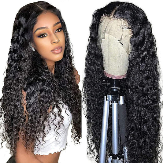 Perruque de cheveux raides