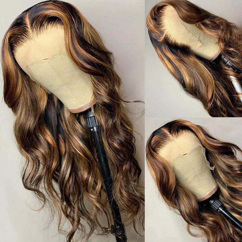 Perruque de cheveux humains