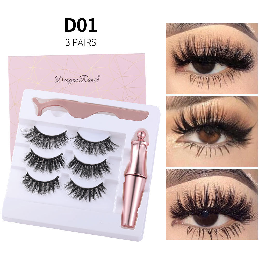 Ensemble de maquillage et liquide pour Eyeliner magnétique