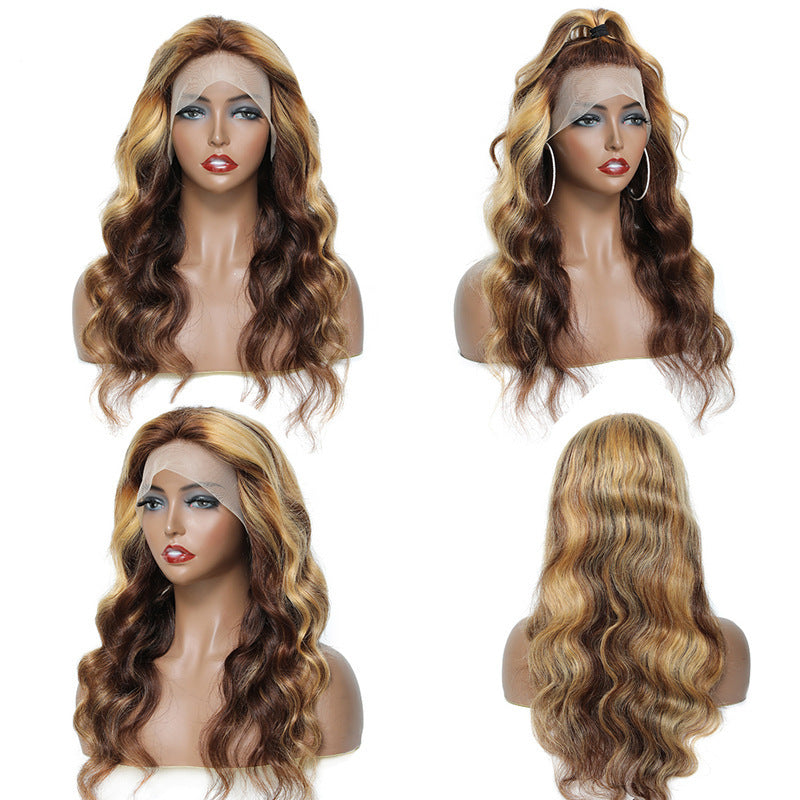 Perruque de cheveux humains