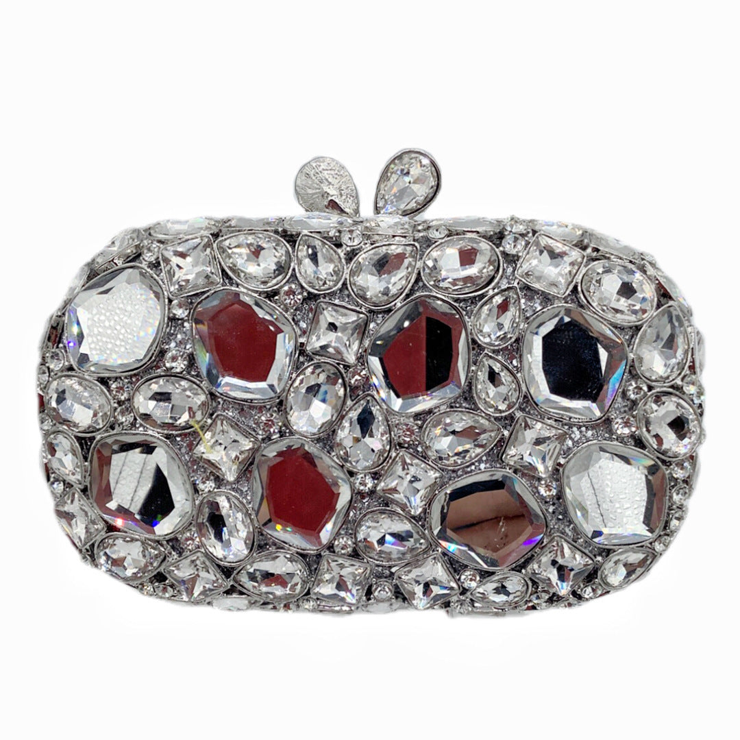Sac à main de soirée en diamant