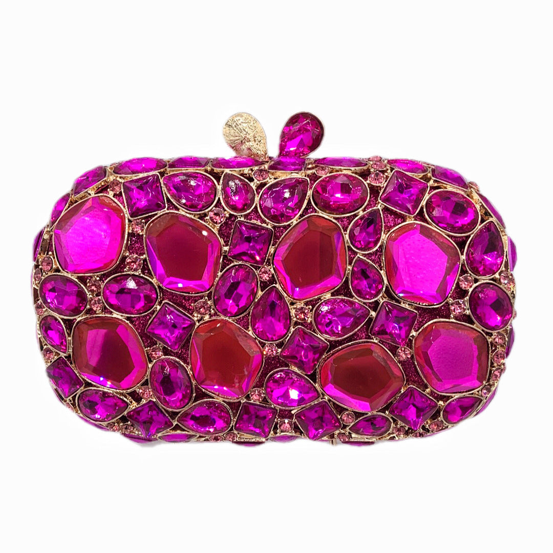 Sac à main de soirée en diamant