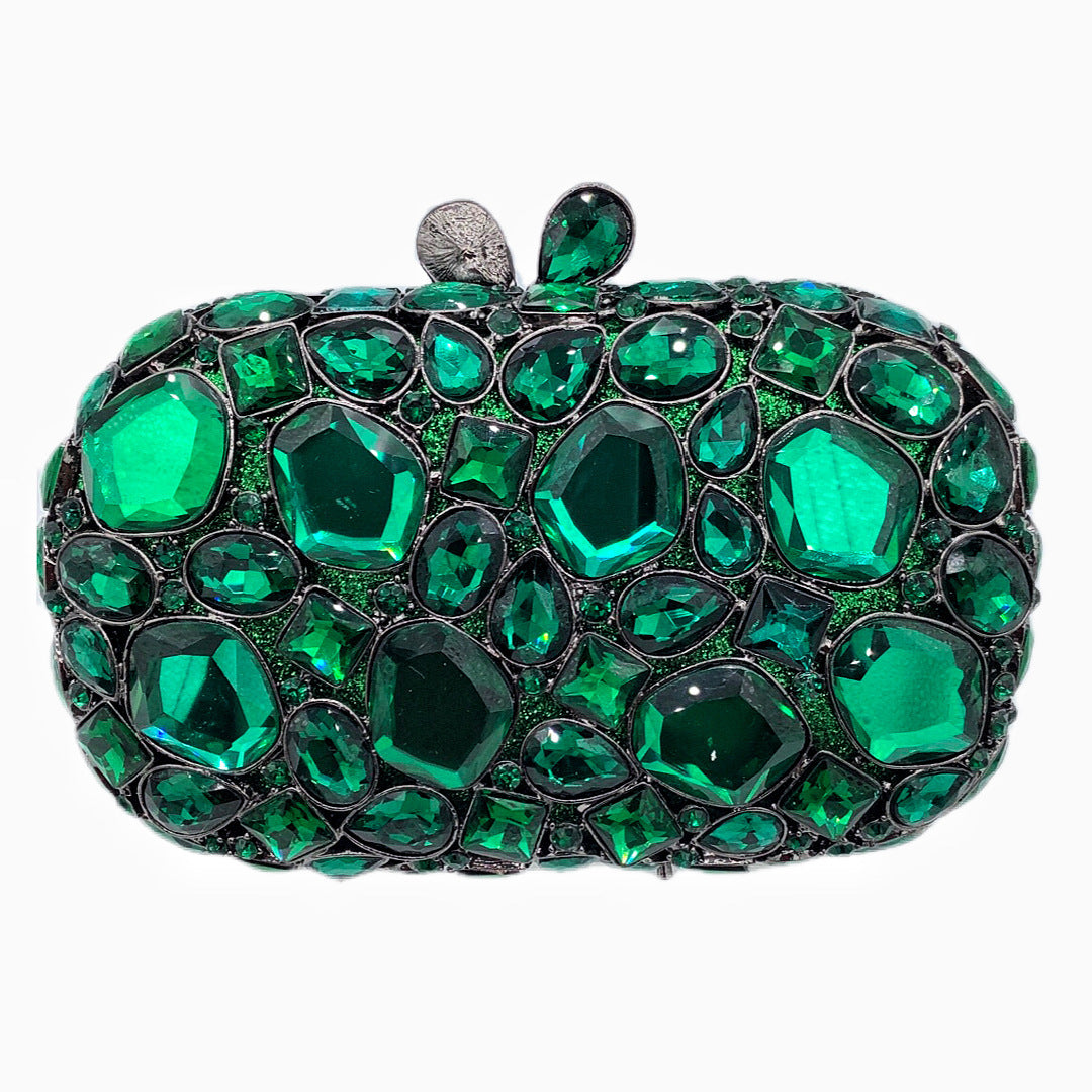 Sac à main de soirée en diamant