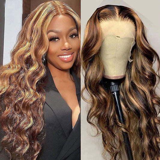 Perruque de cheveux humains