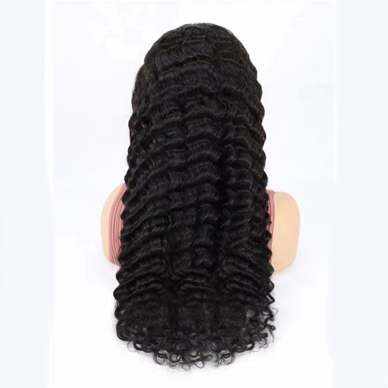 Perruque de cheveux humains vague profonde