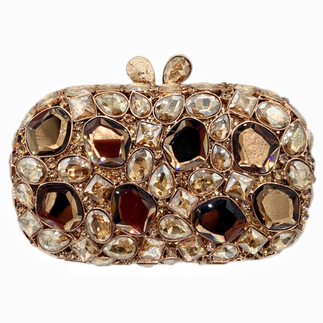 Sac à main de soirée en diamant