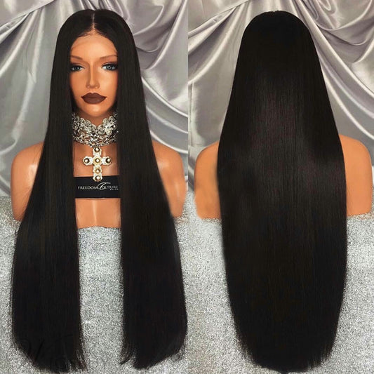 Perruque (Lace Front Wig) cheveux lisses de haute qualité pour femmes